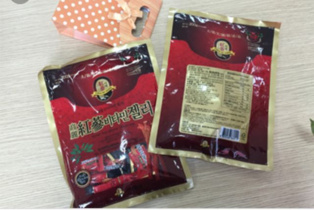 Kẹo Sâm Mềm Hàn Quốc Korea Red Ginseng Jelly 200gr | BigBuy360 - bigbuy360.vn