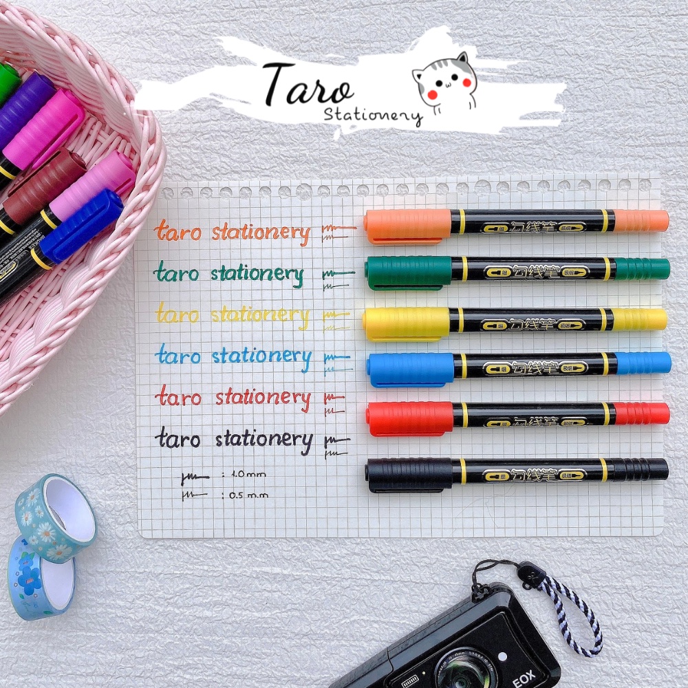 Set 12 Bút paraphrase học tiếng anh B12 Taro Stationery