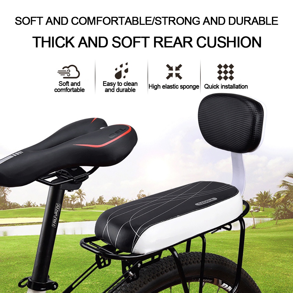 GTUBIKE Đệm Xốp Tựa Lưng Gắn Yên Sau Xe Đạp Leo Núi