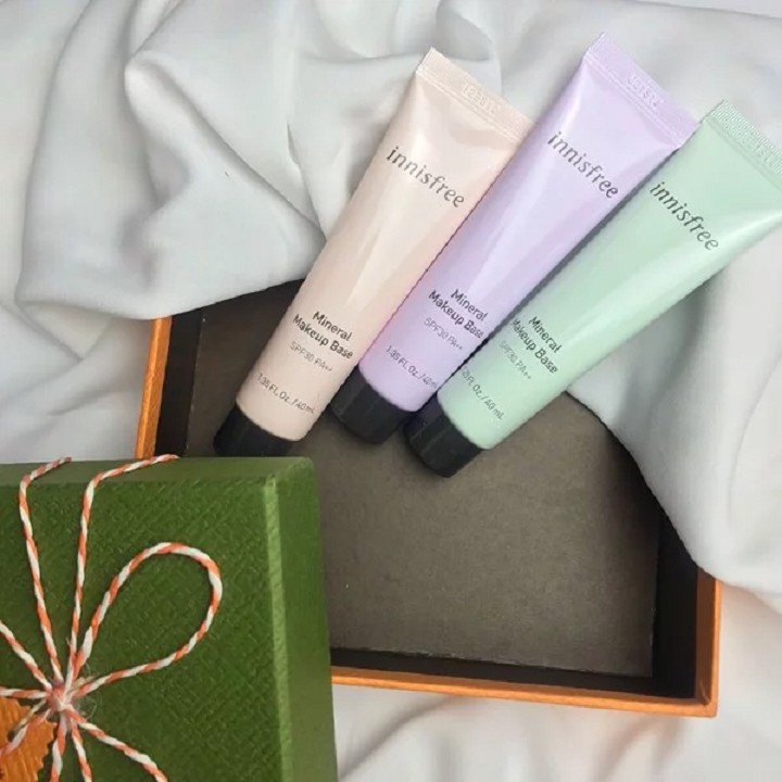 [Chuẩn Auth] Kem Lót Điều Chỉnh Tông Da, Kiềm Dầu, Dưỡng Ẩm Innisfree Mineral Makeup Base SFP30/PA++ 40ml #green | BigBuy360 - bigbuy360.vn