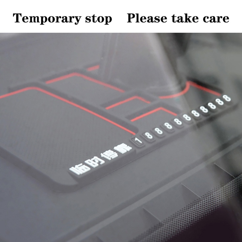 Tấm Silicon Mini Chống Trượt Để Điện Thoại Khi Đậu Xe Tiện Dụng