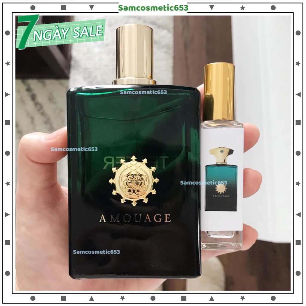 Pon Perfume - [Mẫu thử] Nước hoa nam 𝑨𝒎𝒐𝒖𝒂𝒈𝒆 𝑬𝒑𝒊𝒄 10ml
