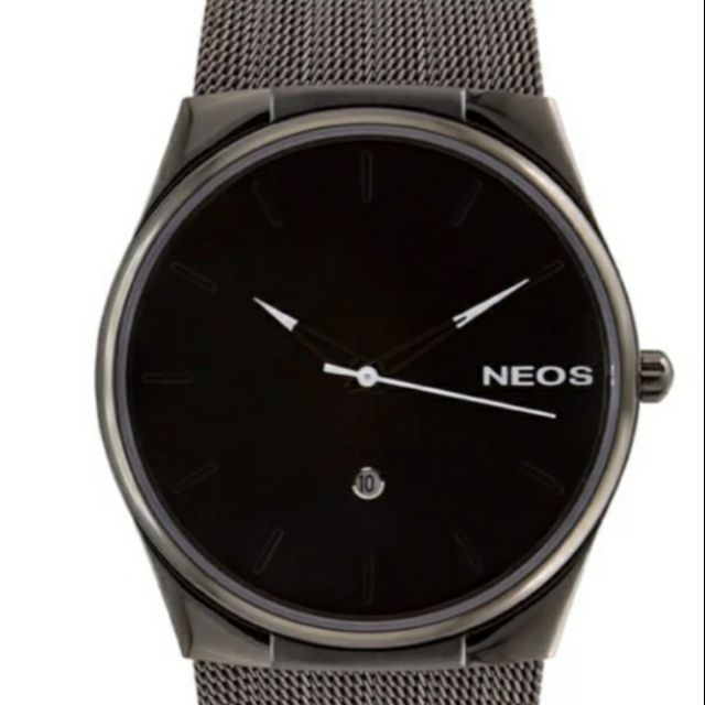 Đồng Hồ Nam Đẹp Neos N-40713M Sapphire Dây Lưới