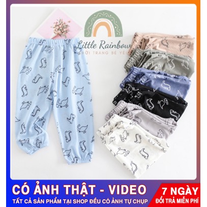 [HÀNG LOẠI 1] Quần dài trẻ em chất cotton đũi siêu thoáng mát cho bé từ 1 đến 8 tuổi