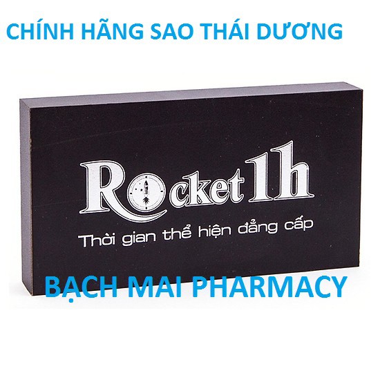 (CHÍNH HÃNG) Viên uống ROCKET 1H, giúp bổ thận, tráng dương, tăng cường sinh lực; giảm mệt mỏi, đau lưng, mỏi gối