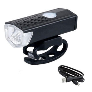 Đèn pha xe đạp LED sạc USB chống thấm nước dễ dàng lắp đặt an toàn tiện lợi