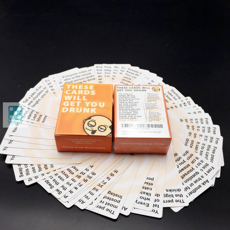 Trò chơi trên bàn tiệc Drinking game - These cards will get you drunk boardgame – Thẻ bài chơi uống rượu (21+)