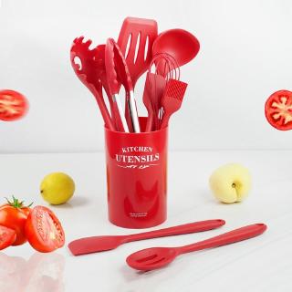 Silicone Kitchen Utensil Kitchen Tools Set Spatula Spoon Kitchen Accessories Cooking Baking Tools Kitchenware