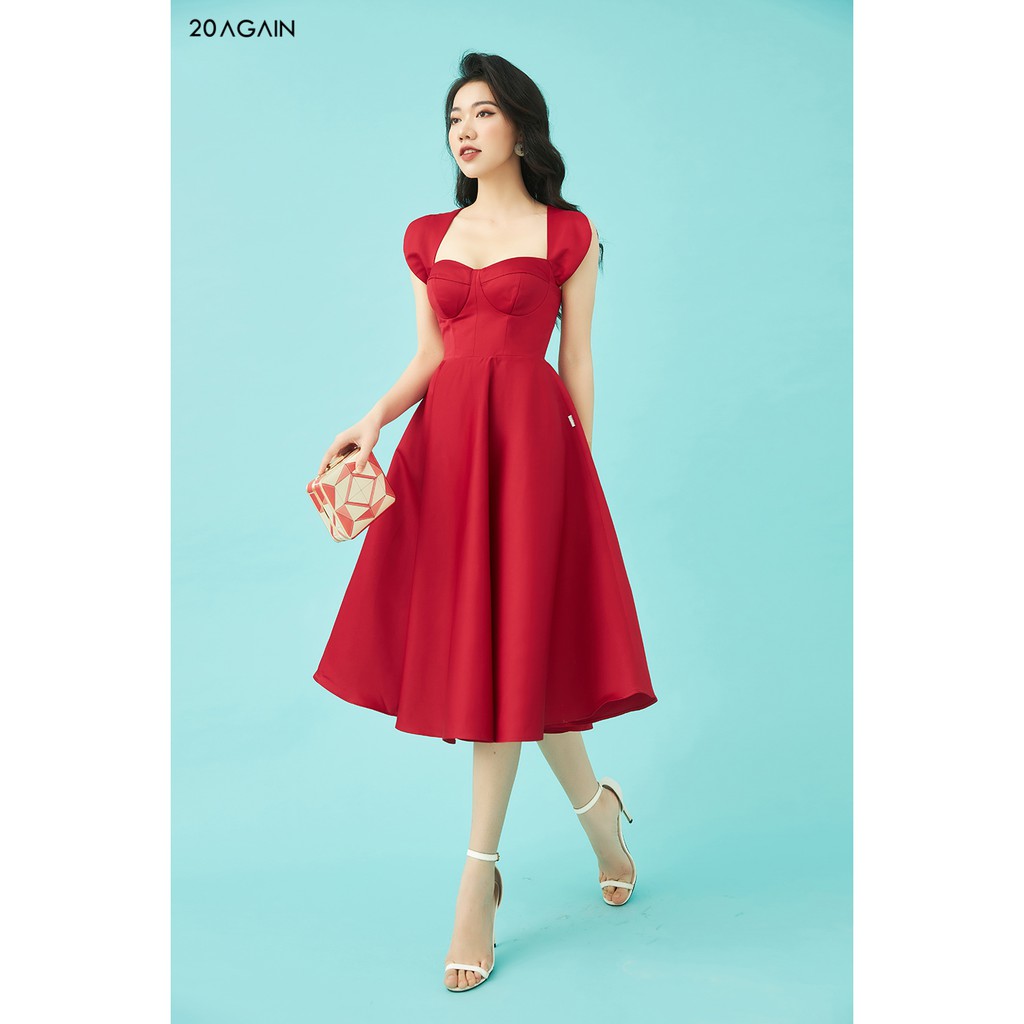Đầm Xòe Cúp Ngực 20AGAIN DEA1204