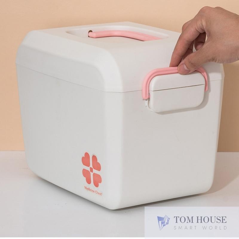 Hộp Đựng Thuốc Gia Đình Y Tế Phân Loại Thuốc Hộp Đựng Đồ Cá Nhân HYT17 TomHouseVN