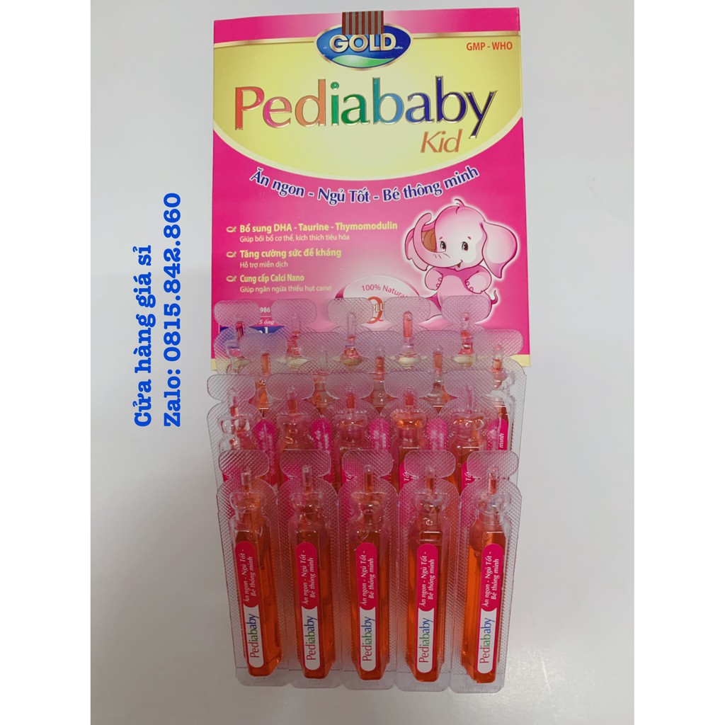 Pediababy kid (mẫu mới pediasure) cho bé từ 1 tuổi giúp ăn ngon, tăng cường sức đề kháng