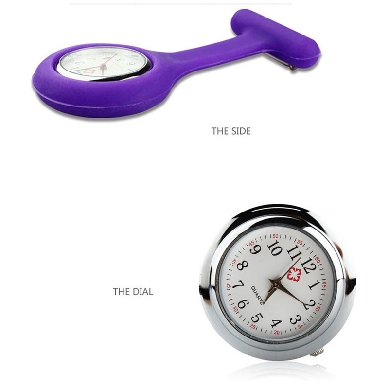 [HOT Sale] Đồng Hồ Bỏ Túi Bằng Silicon Thời Trang Cho Nữ