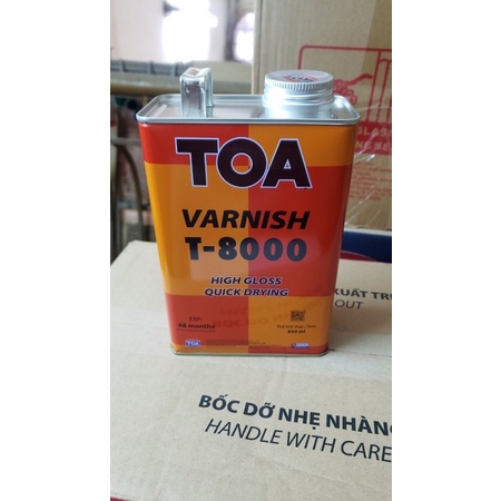 Dầu bóng toa cao cấp T8000 850ml