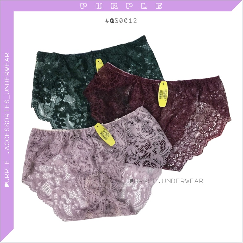Quần lót nữ ren sexy Thái từ 40 -68kg thoáng khí họa tiết đa dạng nhiều màu, quần chíp ByLOMISA QR12 | BigBuy360 - bigbuy360.vn