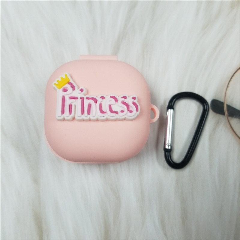 Vỏ bảo vệ hộp sạc tai nghe Samsung Galaxy Buds Live in hình phi hành gia ngộ nghĩnh