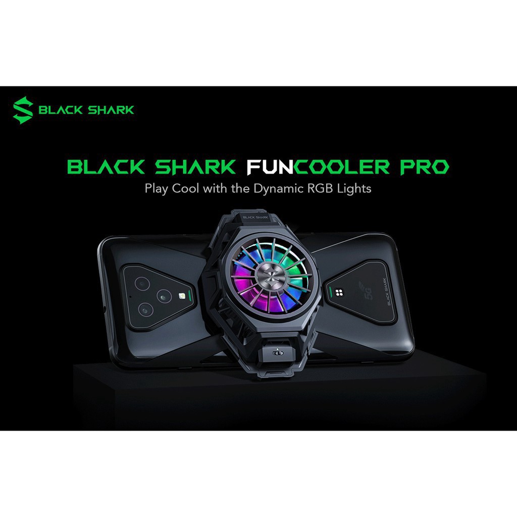 Quạt tản nhiệt điện thoại Black Shark FunCooler Pro | BigBuy360 - bigbuy360.vn