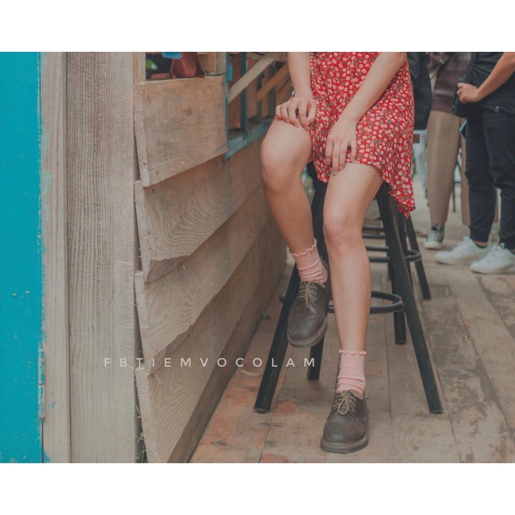 [Tiệm vớ cô Lam] Tất vớ nữ dạng lửng, cổ bèo