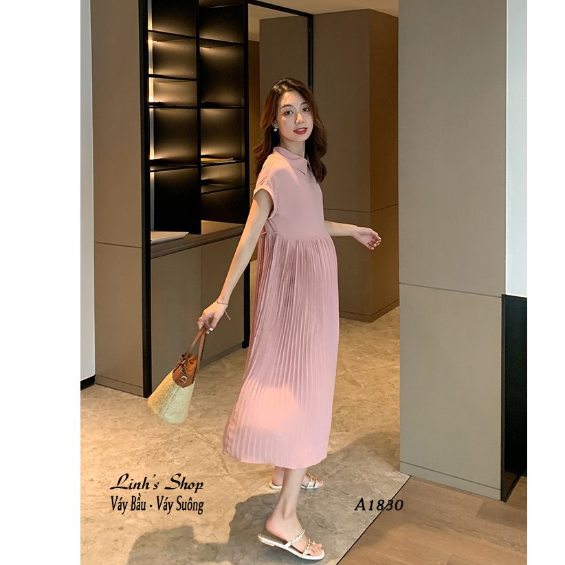 [Linh's Shop] Đầm Bầu Váy Bầu Voan A1830