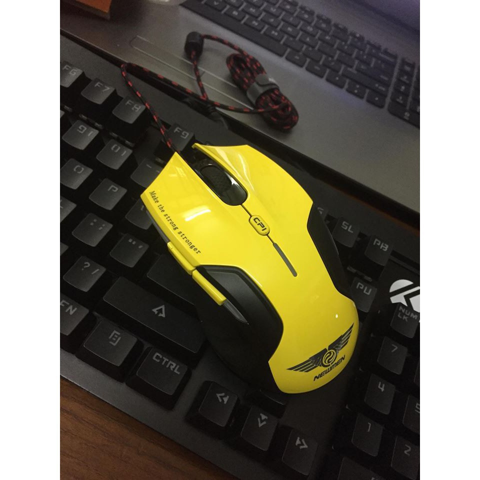 FreeShip Chuột chính hãng N500 dành cho người chơi LOL, DoTa, PUBG cực chuẩn xác + Lót Chuột Razer XP11076 Vn