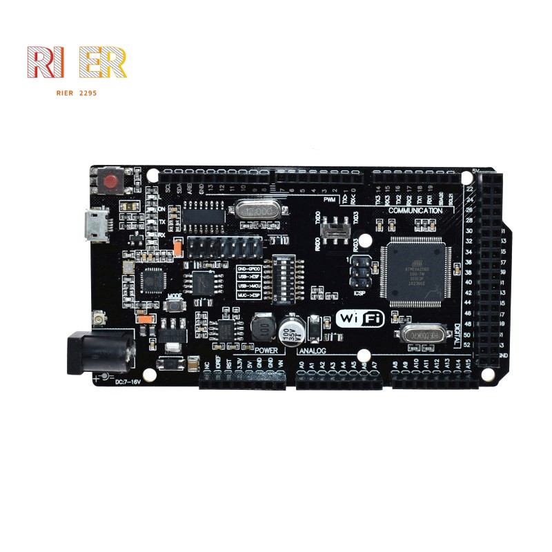 Bộ Nhớ Usb-Ttl Ch340G Mega2560 + Wifi R3 Atmega2560 + Esp8266 32mb Cho Arduino Mega Nodemcu Esp8266