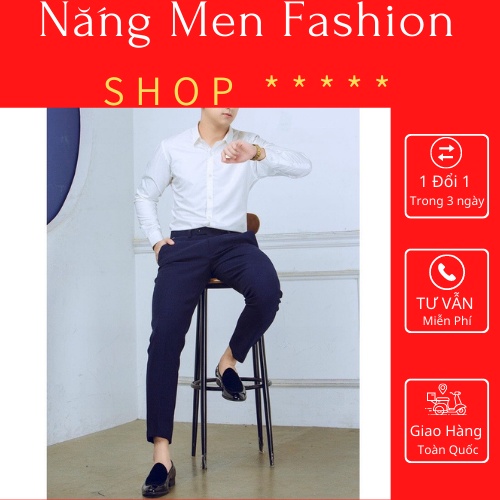 Quần âu nam Hàn Quốc, quần tây nam công sở cao cấp , dáng chuẩn, bền đẹp chống nhăn xù VNXK [Hàng Đẹp
