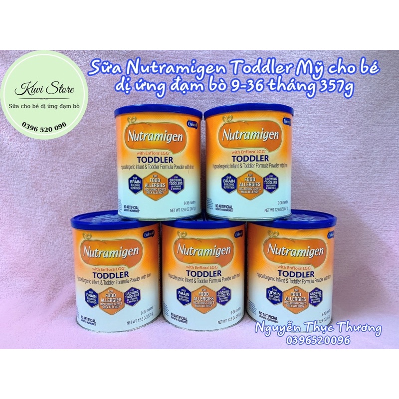 Sữa Nutramigen Toddler Mỹ cho bé dị ứng đạm bò 357gr