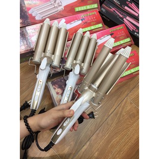 Máy xoăn sóng 3 trục