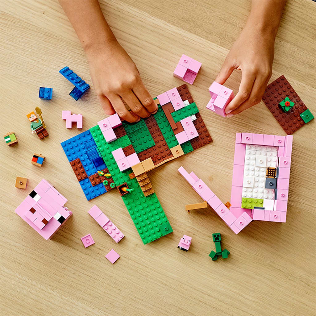 LEGO Minecraft Ngôi Nhà Heo 21170