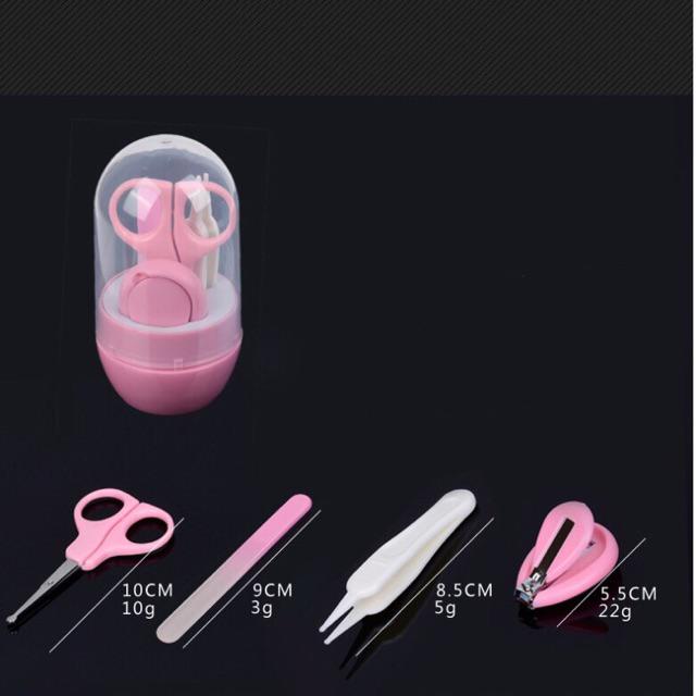 Bộ dụng cụ cắt móng tay cho bé sơ sinh 4 chi tiết _ PK10