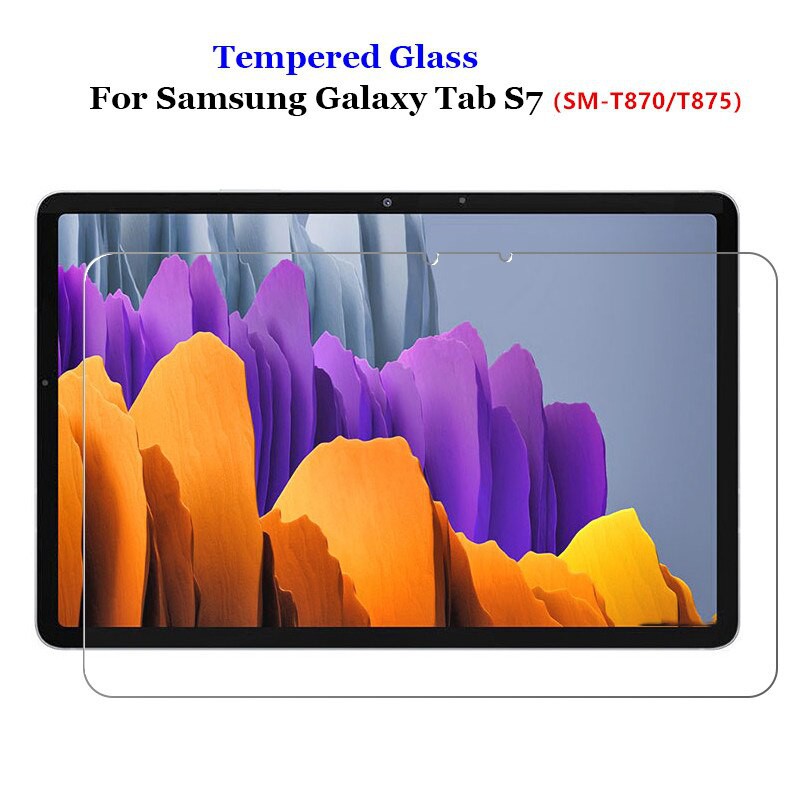 Kính CL Samsung Tab S9 FE 10.9"/ S9/ S8/ S7 11" Cường Lực 2.5D