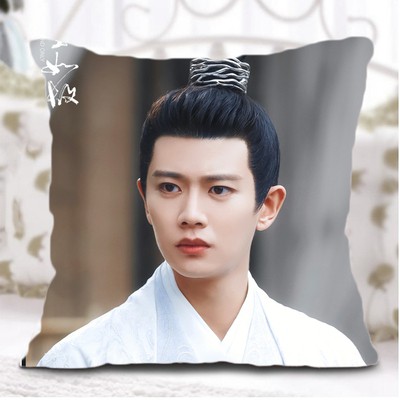 Gối IN HÌNH Châu sinh như cố Nhậm Gia Luân Bạch Lộc gồm cả vỏ và ruột chất đẹp tiện lợi phim hoa ngữ