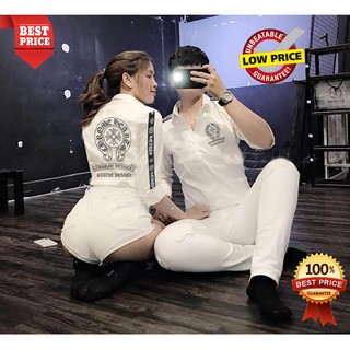 Áo Sơ Mi Cặp Chrome Heart Cao Cấp | Hàng Shop | Áo Đôi Giá Rẻ