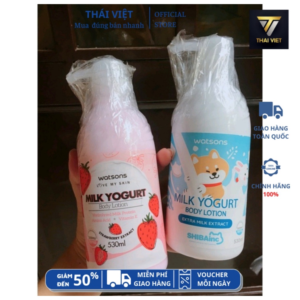 SỮA DƯỠNG THỂ WATSONS MILK YOGURT BODY LOTION THÁI LAN