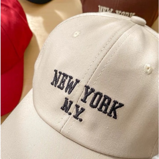Mũ lưỡi trai NY new york nhiều màu , nón kết form unisex nam nữ - MK17