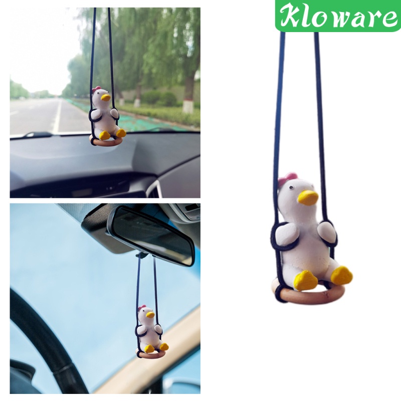 Phụ Kiện Treo Trang Trí Xe Hơi Hình Chú Vịt Dễ Thương