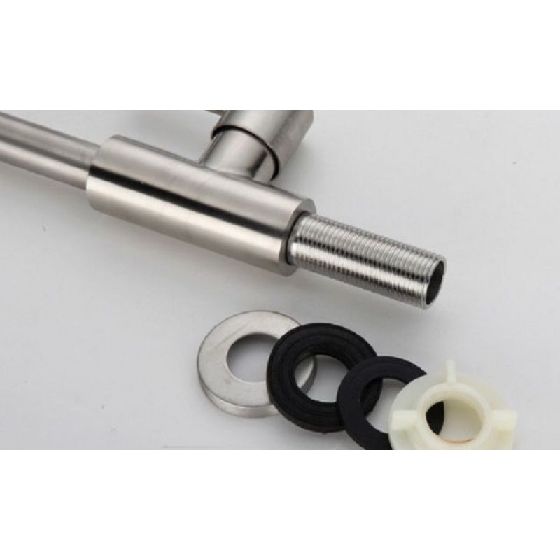 Ngổng rửa bát đơn cứng inox 304