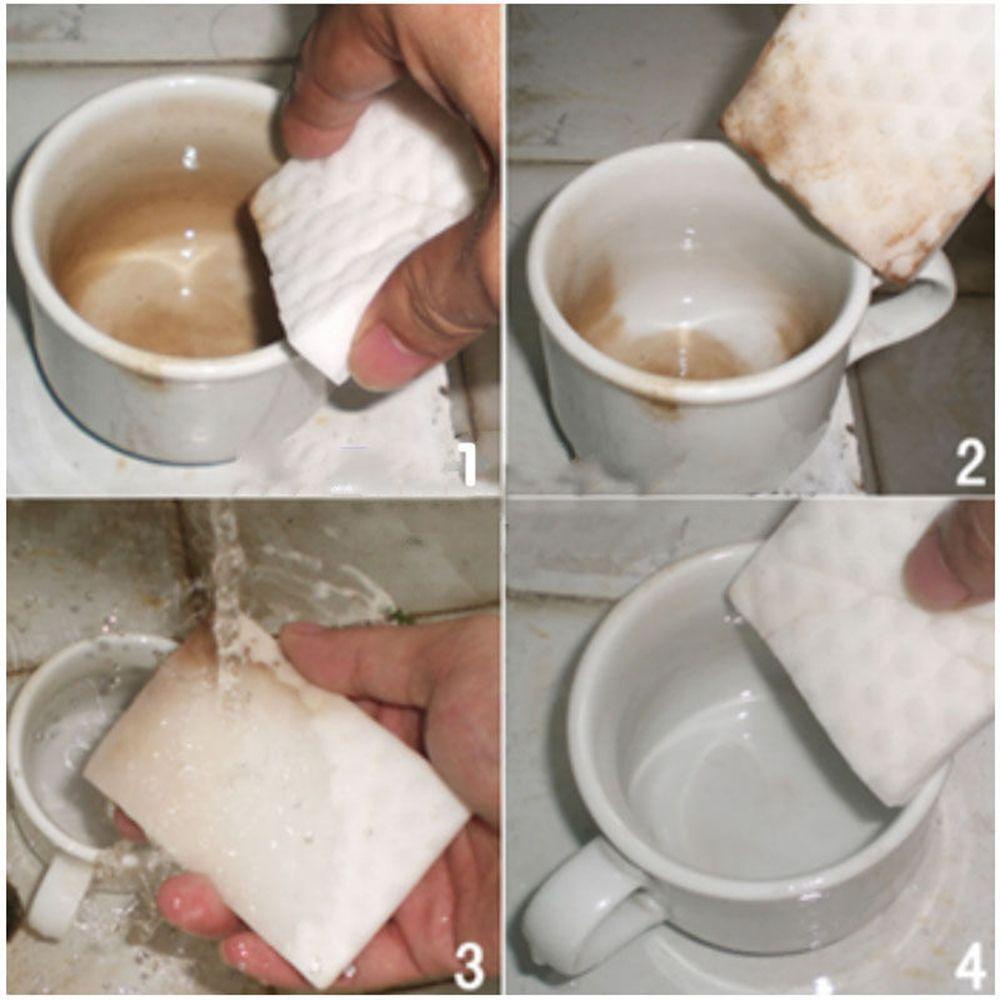 Hchc Miếng Bọt Biển Rửa Chén Dạng Nén Mật Độ Cao Bền Bỉ Dành Cho Nhà Bếp