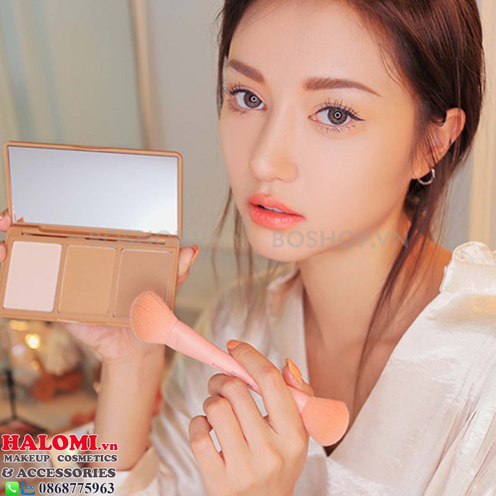  PHẤN TẠO KHỐI 3CE FACE CONTOUR TUNING PALETTE 3 ô chuẩn Hàn | BigBuy360 - bigbuy360.vn