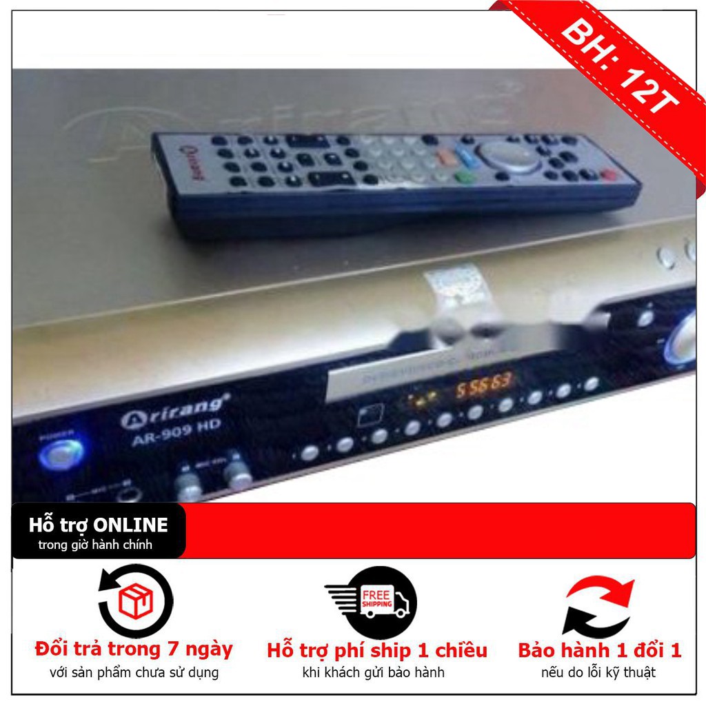 [ Giảm giá 10%] Remote đầu đĩa Ariang AR-909HD, AR-909SD - hàng chất lượng