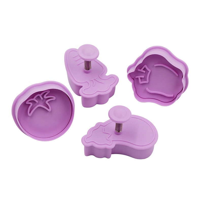 Khuôn Làm Cà Rốt / Rau Củ / Cà Rốt / Rau Củ Hình Hoạt Hình 3d