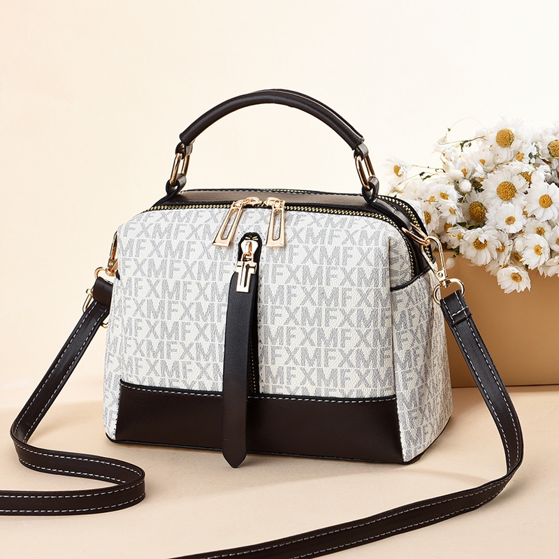 Túi xách CHUWANGLIN bằng da có dây đeo chéo thiết kế thời trang dành cho nữ