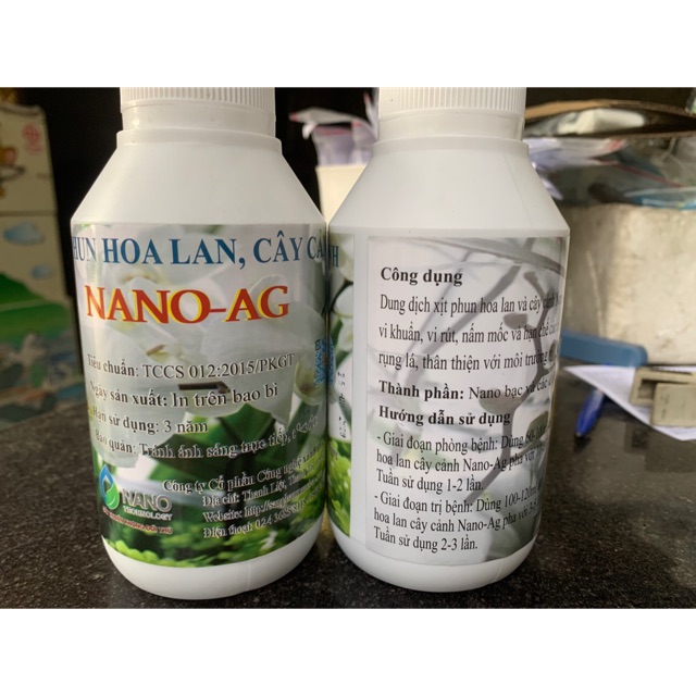 Dung dịch chống thối nano bạc Ag 400ml