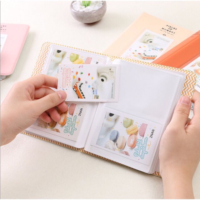 Album ảnh mini 6x9 kèm in ảnh 65 tấm cả bìa cực nét