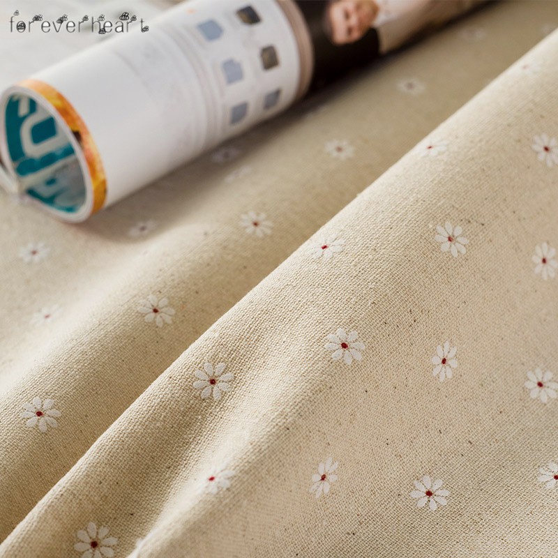 ♬♪♬ Flower Pattern Tablecloth Linen Cotton Table Cloth with Lace Dining Table Cover