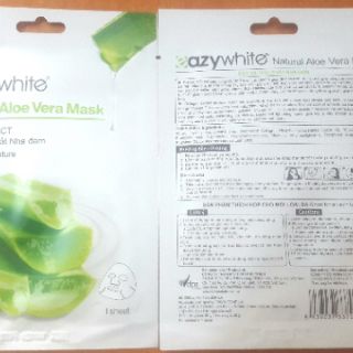 Mặt nạ đắp mặt nha đam Eazy White gói 30g