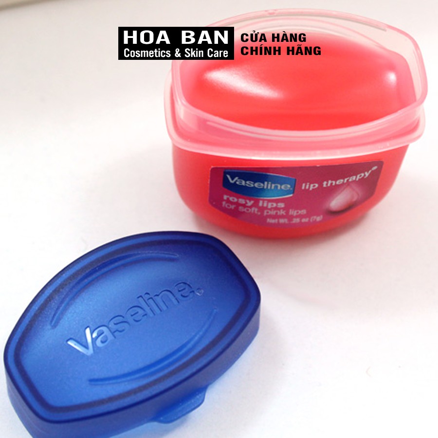 Dưỡng ẩm môi Vaseline dạng hũ mềm mịn chống khô nứt và thâm môi | BigBuy360 - bigbuy360.vn