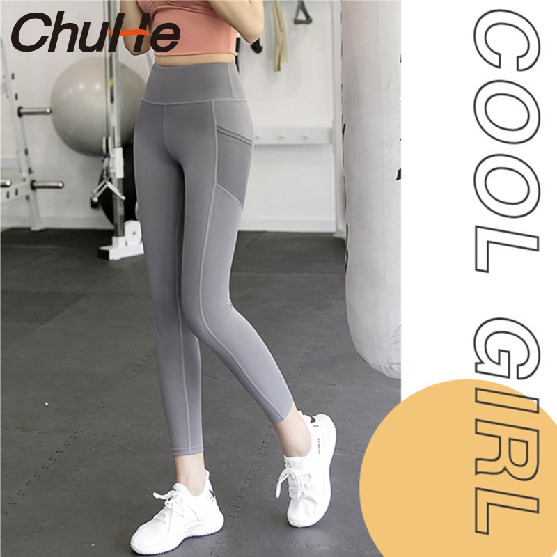 Quần Legging Thể Thao Lưng Cao Cho Nữ