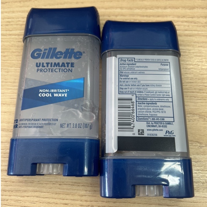 Gel Khử Mùi Gillette Cool wave Clear Gel Scent XTend 107gr