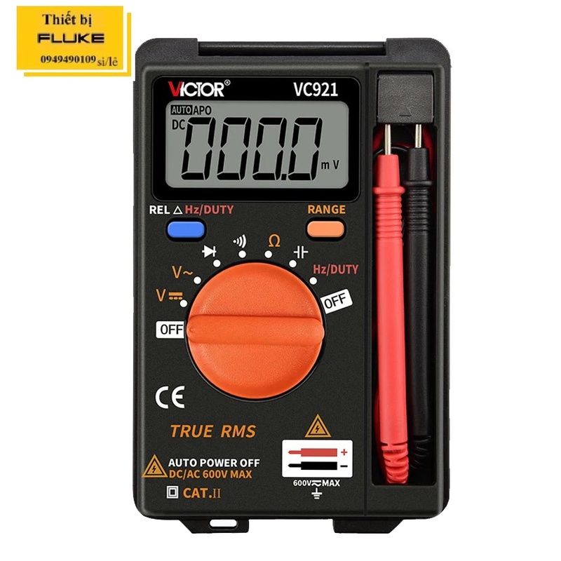Victor VC-921 đồng hồ vạn năng bỏ túi VICTOR VC 921