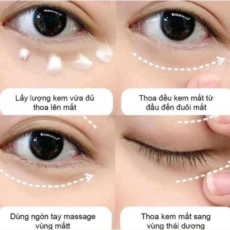 Kem Dưỡng Mắt AHC Ten Revolution Real Eye Cream For Face mẫu mới 2022